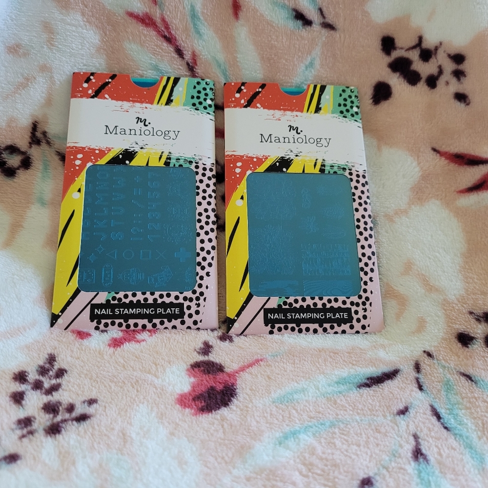 Maniology Nail Stamping Plates